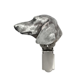  Jamnik krótkowłosy clipring posrebrzany Art-Dog