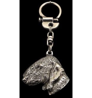 Bedlington Terrier brelok posrebrzany Art-Dog