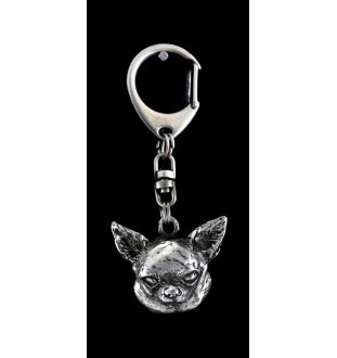 Chihuahua krótkowłosy brelok posrebrzany Art-Dog