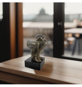 Bokser głowa na kamieniu Art-Dog