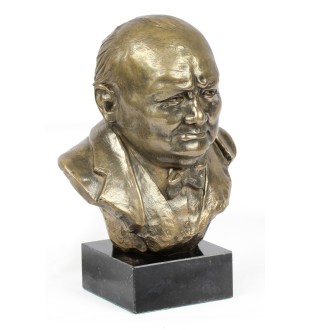 Winston Churchill popiersie znanego człowieka Art-Dog