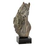 Large horse busts